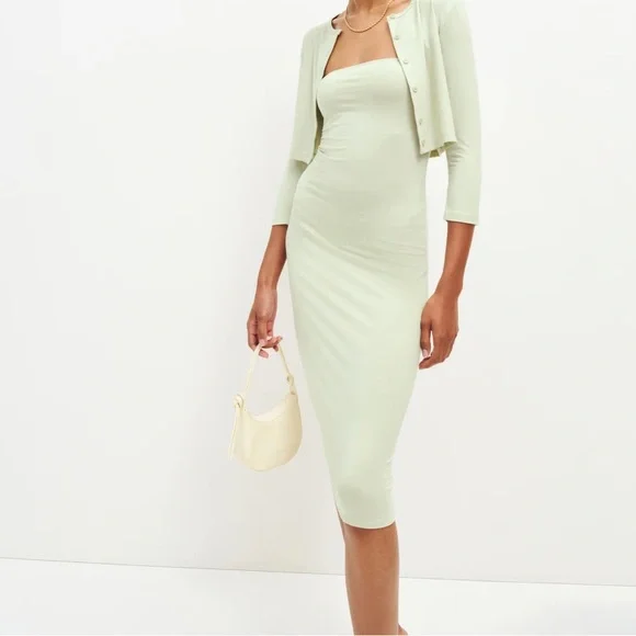 Reformation Dresses Reformation Galactic Knit Two Piece